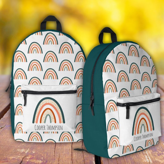 Mochila Impresa Niños Arcoíris Lindos  (Subido por el creador)