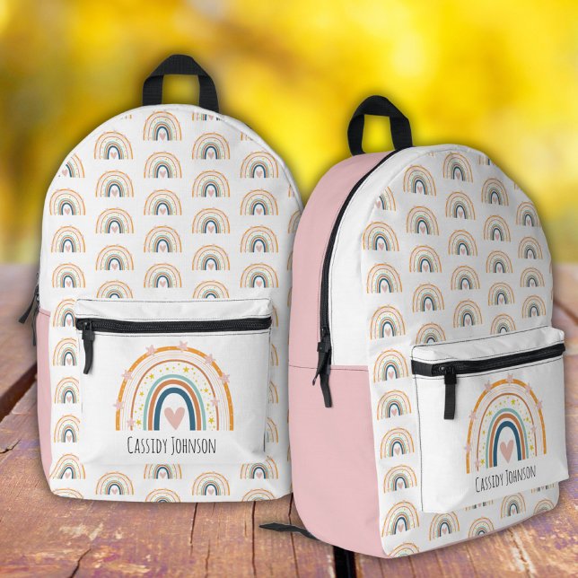 Mochila Impresa Niños arcoíris pastel  (Subido por el creador)