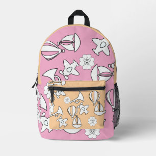 Mochila Impresa Niños de la colección de juguetes Pink Kinder