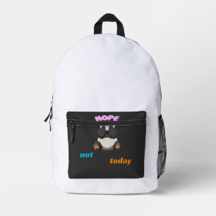 Mochila Impresa No hoy: Acepte los Panda Vibes
