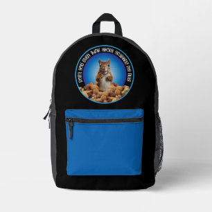 Mochila Impresa No me agarres las nueces - ardilla divertida