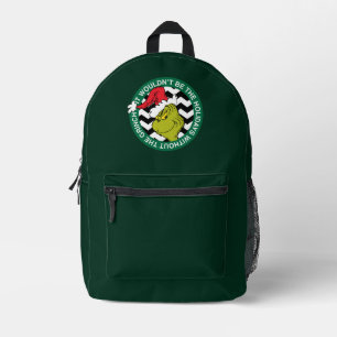 Mochila Impresa No serían las vacaciones sin Grinch
