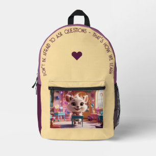 Mochila Impresa No tengas miedo.