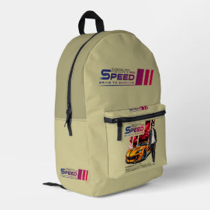 Mochila Impresa Noche a la velocidad  
