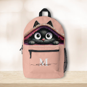 Mochila Impresa Nombre de guión de monograma de Personalizado de g