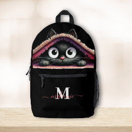 Mochila Impresa Nombre de guión de monograma de Personalizado de g
