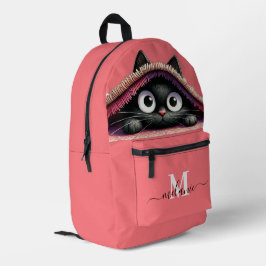Mochila Impresa Nombre de guión de monograma de Personalizado de g