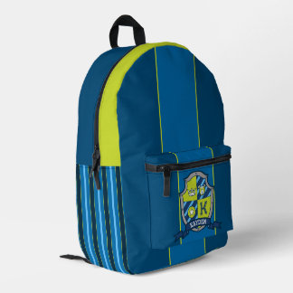 Mochila Impresa Nombre de Kayden que significa franja escudo de os