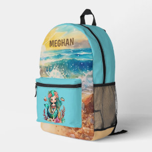 Mochila Impresa Nombre de la combinación de chicas seleccionados