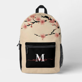 Mochila Impresa Nombre de monograma del Personalizado japonés de f