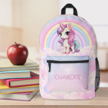 Nombre de niño personalizado del arcoiris de Unico
