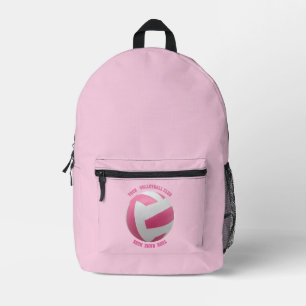 Mochila Impresa Nombre del equipo de voleibol Personalizado Deport