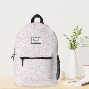 Mochila Impresa Nombre del guión del Personalizado de patrones flo