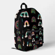 Nombre del Personalizable del patrón arcoiris mode