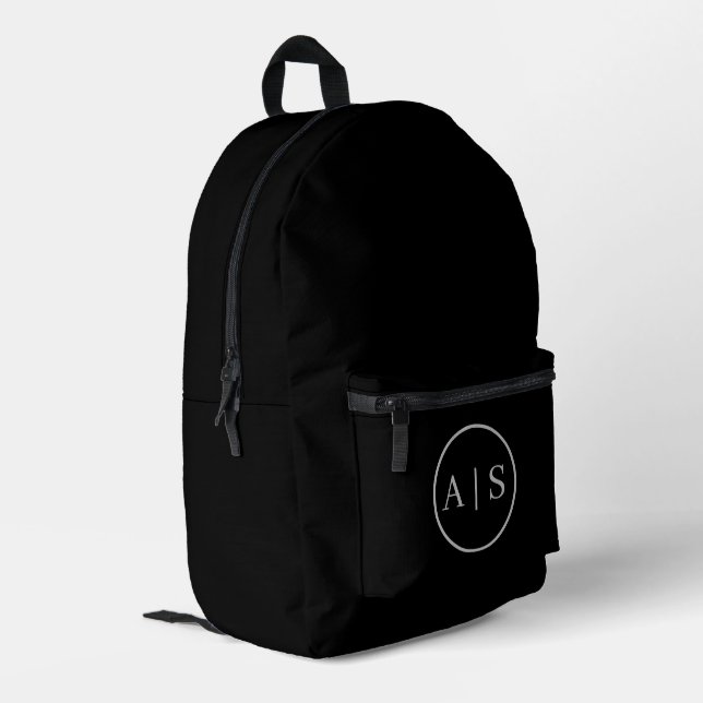 Mochila Impresa Nombre personal del personalizable (Esquina izquierda trasera)
