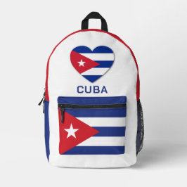 Mochila Impresa Nombre personalizado Cuba