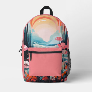 Mochila Impresa Nombre personalizado de paro de paro de paro de di