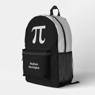 Mochila Impresa Nombre personalizado de Pi