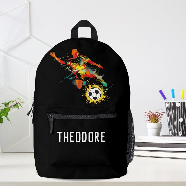 Mochila Impresa Nombre personalizado del jugador de fútbol de Guay (Subido por el creador)