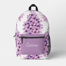NOMBRE PERSONALIZADO DEL PATRÓN DE FLORES DE LILAC