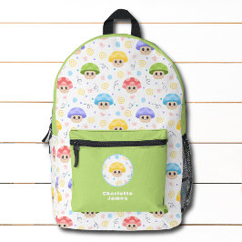Mochila Impresa Nombre personalizado del Personalizado de los niño