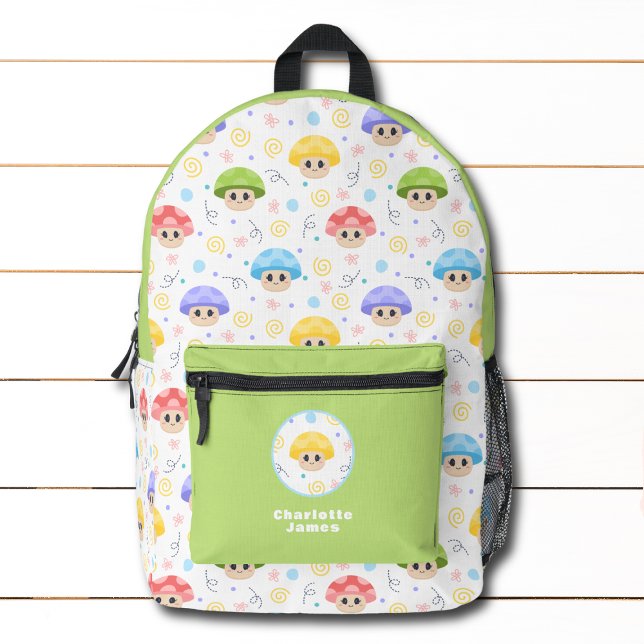 Mochila Impresa Nombre personalizado del Personalizado de los niño (Subido por el creador)