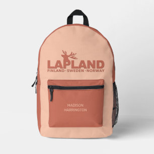 Mochila Impresa Nombre personalizado LAPLAND