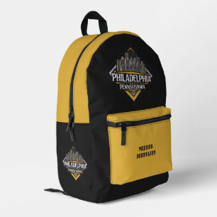 Mochila Impresa Nombre personalizado / Texto Filadelfia Pennsylvan
