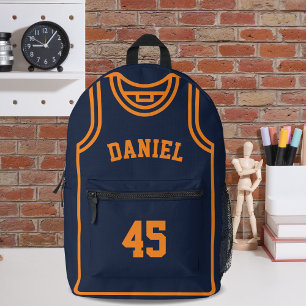 Mochila Impresa Nombre y número del jugador de baloncesto de Guay 
