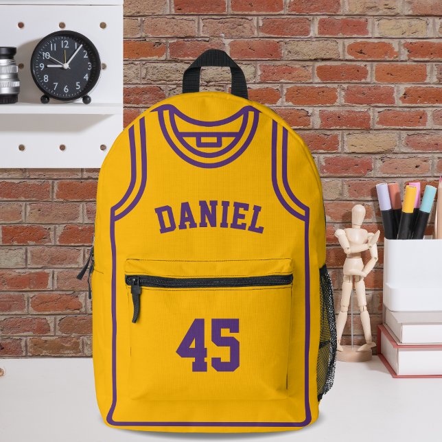 Mochila Impresa Nombre y número del jugador de baloncesto de Guay  (Subido por el creador)