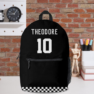 Mochila Impresa Nombre y número del jugador personalizado del Pers