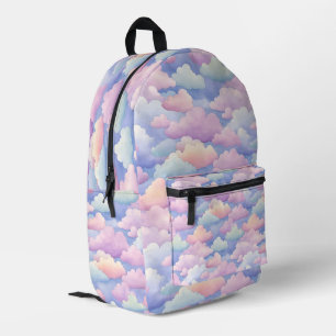 Mochila Impresa Nubes bonitas de acuarela