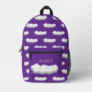 Mochila Impresa Nubes de cielo azul