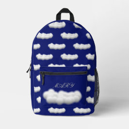 Mochila Impresa Nubes de cielo azul