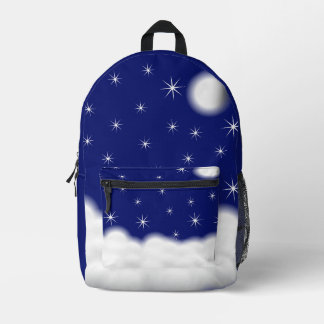 Mochila Impresa Nubes de cielo azul