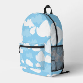 Mochila Impresa Nubes de cielo azul