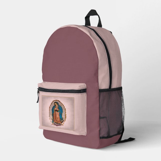 Mochila Impresa Nuestra Señora de Guadalupe 1531 (Esquina derecha trasera )