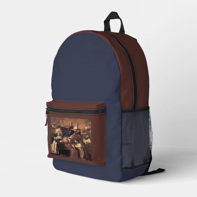 Mochila Impresa Nuestra Señora del Monte Carmel 1641 (Esquina derecha trasera )