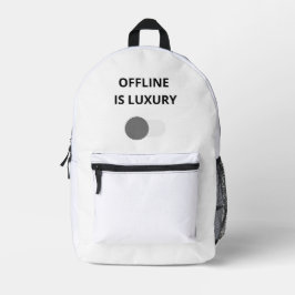 Mochila Impresa Offline Is Luxury Minimalist Backpack – Modern Dig