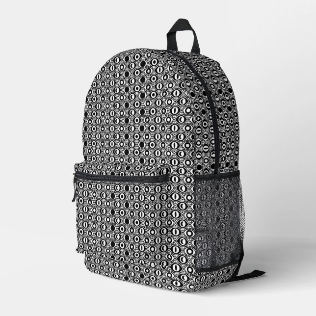 Mochila Impresa Ojos (Esquina derecha trasera )