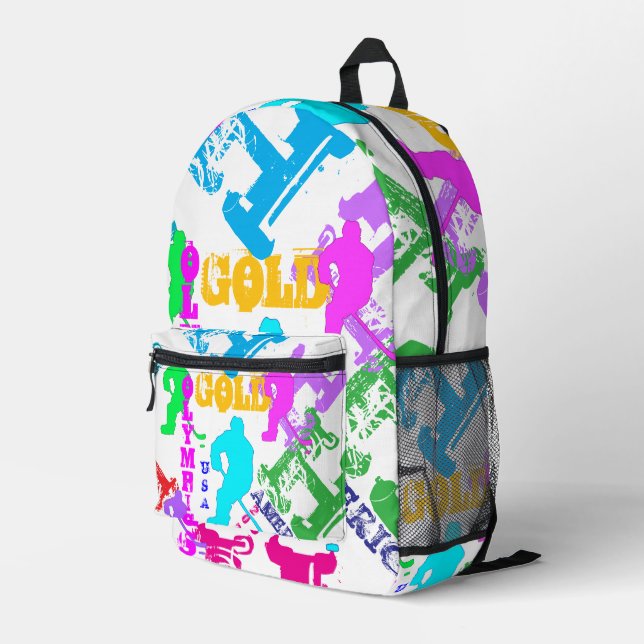 MOCHILA IMPRESA OLYMPIC HOCKEY (Esquina derecha trasera )