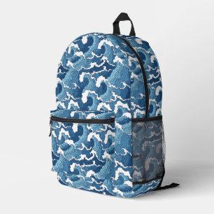Mochila Impresa Ondas abstractas
