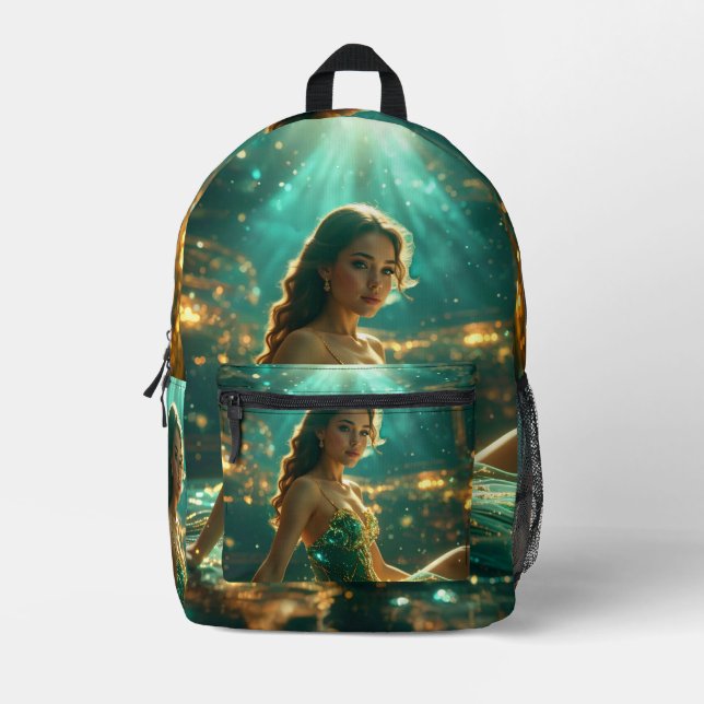 MOCHILA IMPRESA OPERA - I LOVE OPERA (Anverso)