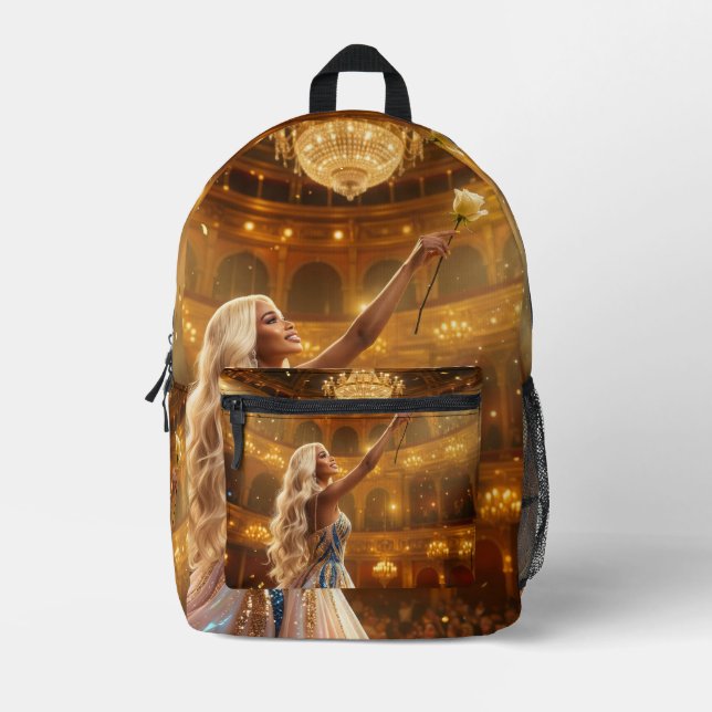 MOCHILA IMPRESA OPERA LOVE (Anverso)