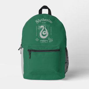 Mochila Impresa Orgullo SLYTHERIN™ Ambición Astucia Escudo