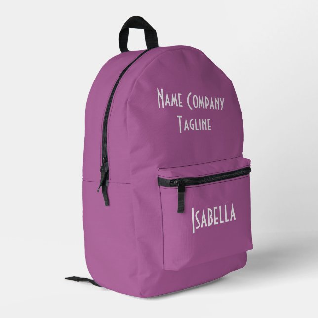 Mochila Impresa Orquídea radiante moderna simple (Esquina izquierda trasera)