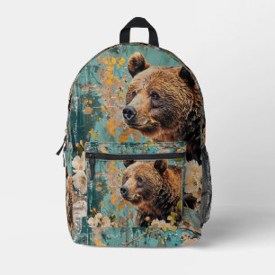 Mochila Impresa Oso