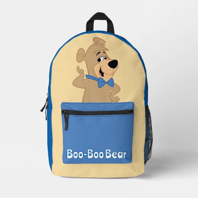 Mochila Impresa Oso Precocioso de Boo-Boo (Anverso)