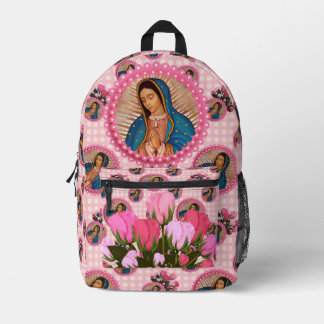 Mochila Impresa Our Lady of Guadalupe Virgin Mary
