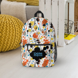 Mochila Impresa Paint Splatter